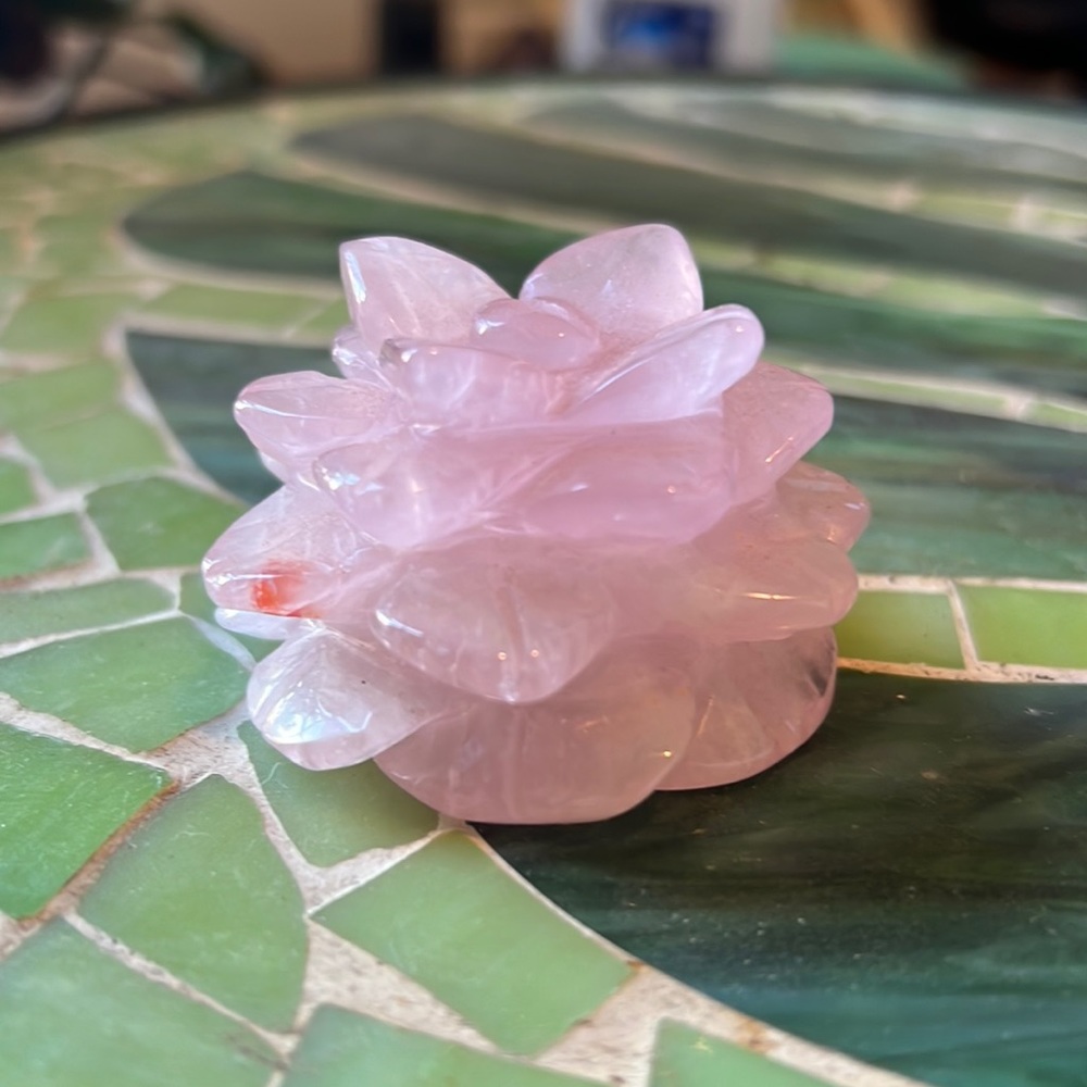 Rose Quartz Succulent